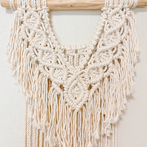 タペストリー/マクラメタペストリー/壁掛けインテリア/ナチュラル/北欧