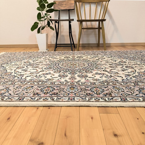 手織りペルシャ絨毯新品カシャーン産297cm × 205cm