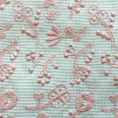 C&S field of flower ミナペルホネン《check mint》 生地 senne 通販