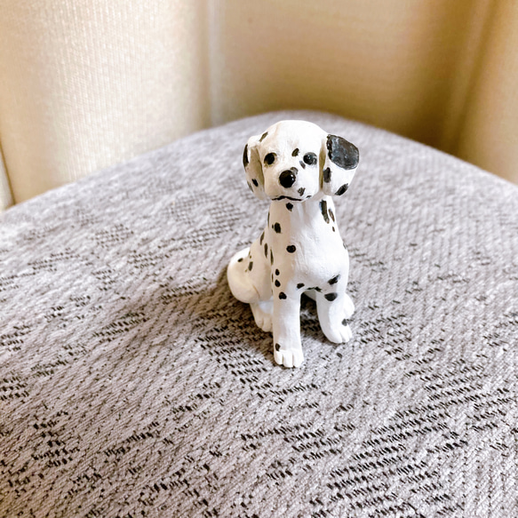 ダルメシアン　ミニチュア　犬　フィギュア　置物　オブジェ 3枚目の画像