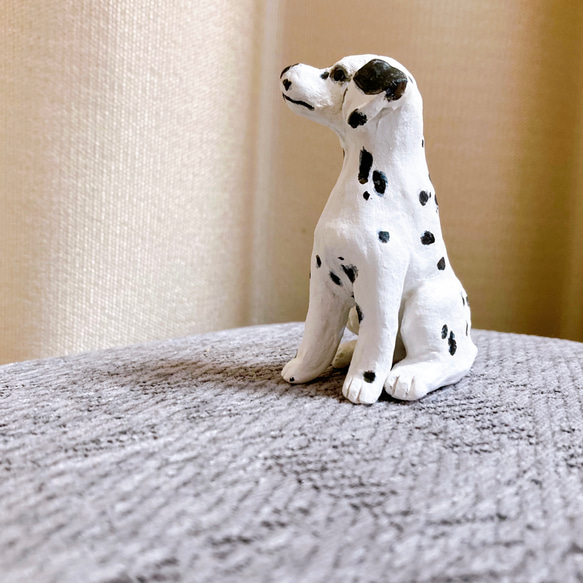 ダルメシアン　ミニチュア　犬　フィギュア　置物　オブジェ 5枚目の画像