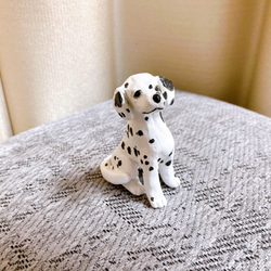 ダルメシアン　ミニチュア　犬　フィギュア　置物　オブジェ 2枚目の画像