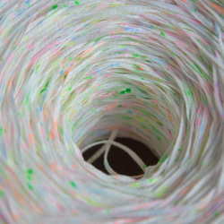 手染め糸　コットンリリー　marble　neon②  nijiyarn 2枚目の画像