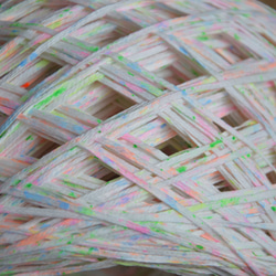手染め糸　コットンリリー　marble　neon②  nijiyarn 1枚目の画像