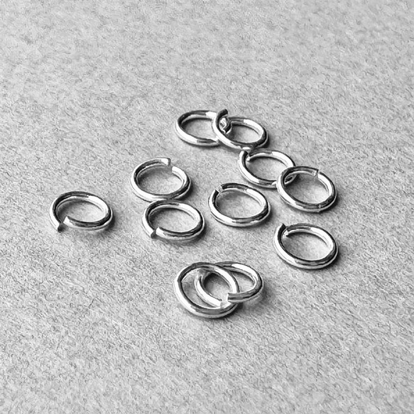 20個～ 丸カン 3.5mm 線径0.4 SV925 その他素材 M