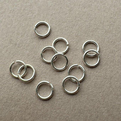 20個～ 丸カン 3.5mm 線径0.4 SV925 その他素材 M