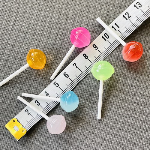 ミニトイ ロリポップキャンディ 5種類アソート｜フェイクスイーツ 樹脂