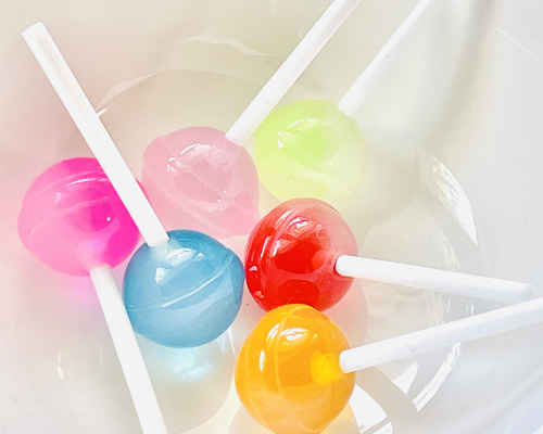 ミニトイ ロリポップキャンディ 5種類アソート｜フェイクスイーツ 樹脂