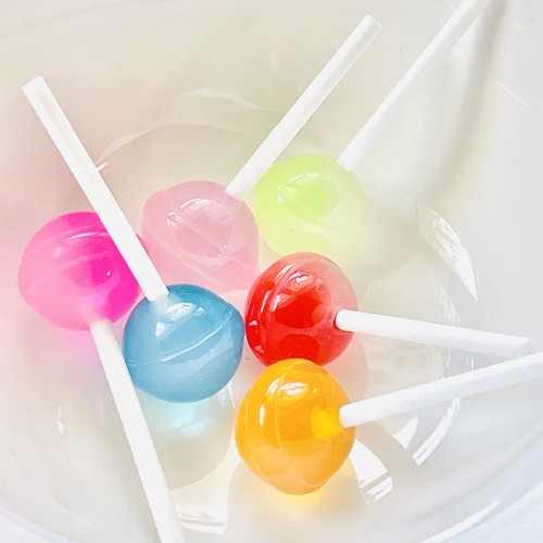 ミニトイ ロリポップキャンディ 5種類アソート｜フェイクスイーツ 樹脂