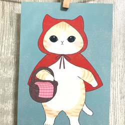 赤ずきん猫 ポストカード つじ本 ひいろ 通販 17618956｜Creema