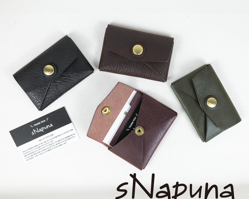 creema限定価格【sNapuna 名刺入れ】／カードケース・名刺ケース