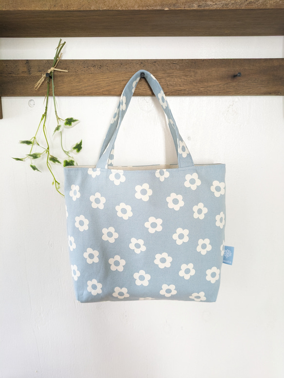 小さなトートバック お弁当バッグ ミニトートバック 花柄