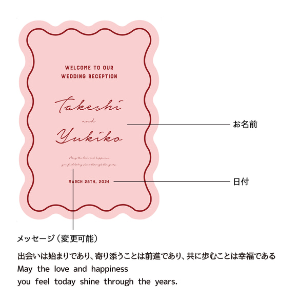 【最短翌日発送】ウェルカムボード  波型 ウェーブ うねうね パネル ウェルカムボード　なみなみ 人気・おすすめ｜使いやすい・旅行におすすめ 品質保証 全国発送 正規品・日本国内発送・安心保証付き