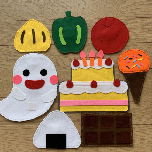 くいしんぼおばけ♪歌あそび　誕生日　エプロンシアターなどに　保育 くいしんぼおばけ♪歌あそび 誕生日 エプロンシアターなどに
