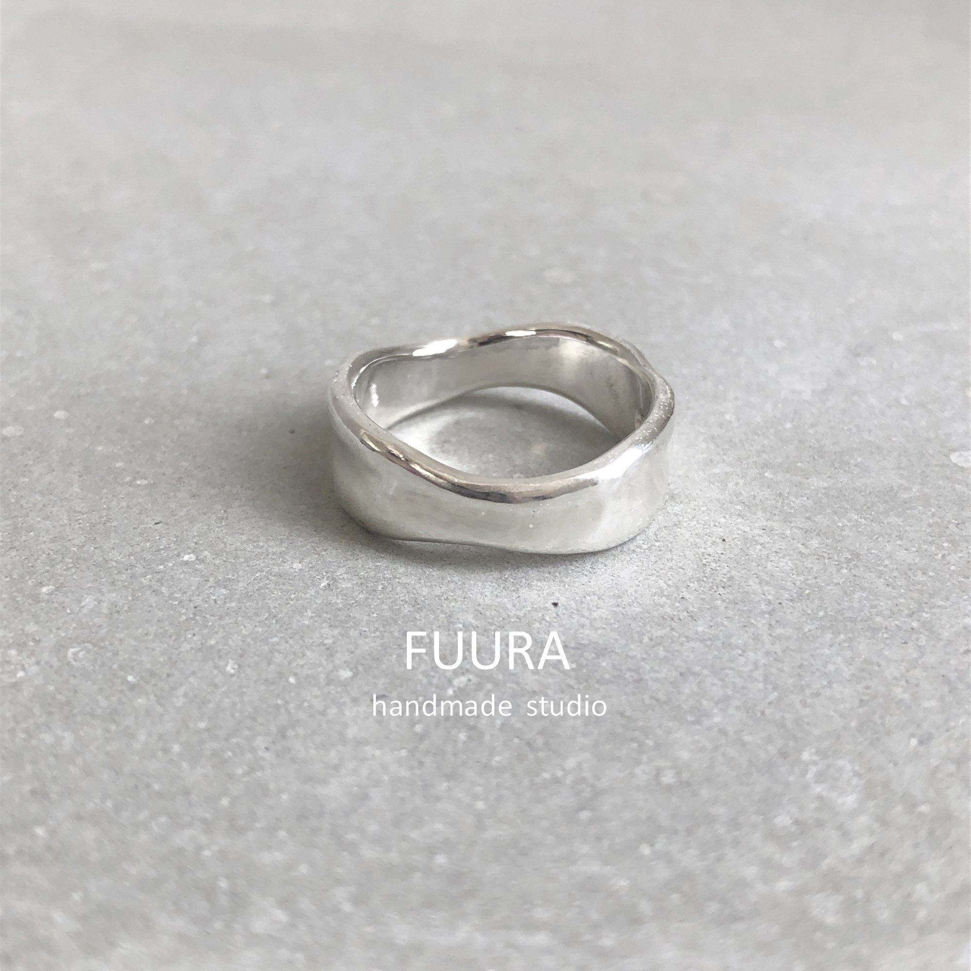 melt ring silver 7mm /シルバー/リング/指輪/シンプル