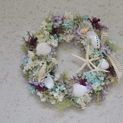 【R様オーダー】アリエルの海wreath 2枚目の画像