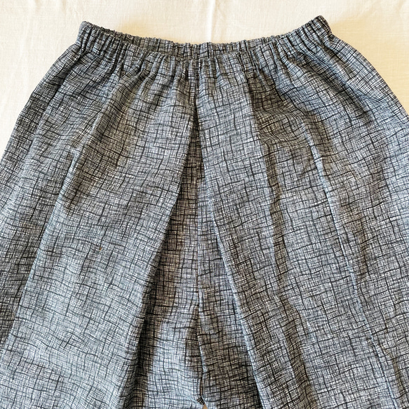 《着物リメイク》リラックス浴衣パンツ 4枚目の画像