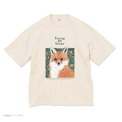 厚みのあるBIGシルエットTシャツ「FOX」/送料無料 6枚目の画像