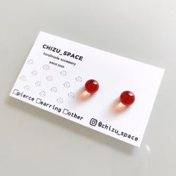 取引中　ネオンなつぶつぶキャンディの一粒ピアス/イヤリング 取引中 ネオンなつぶつぶキャンディの一粒ピアス/イヤリング