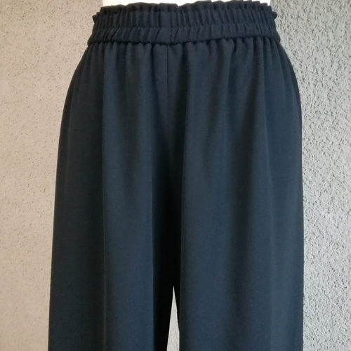 喪服 日本製 ゆるっと楽ちんパンツ 【7L~10L】ウエストゴム