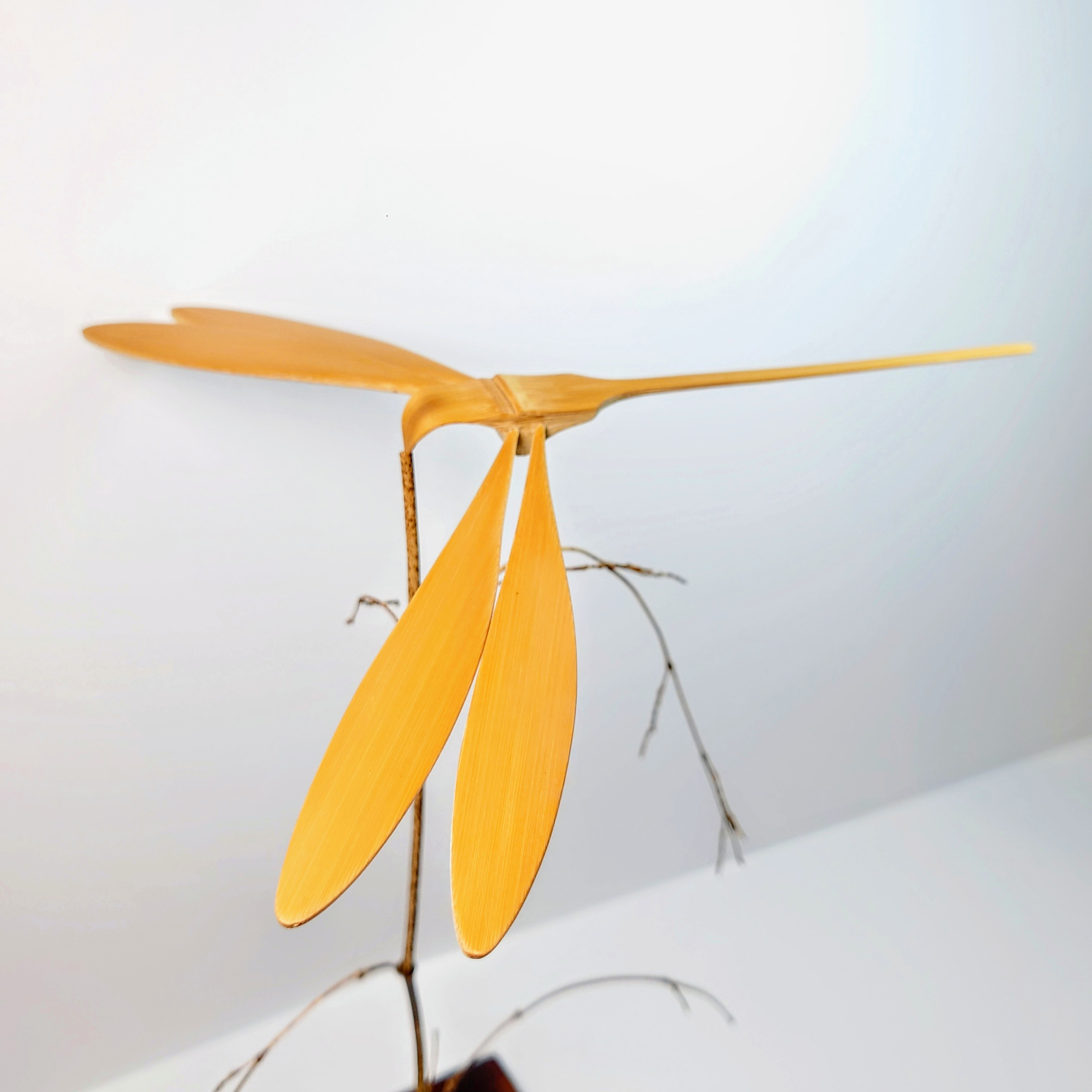 【バランスとんぼ】風にゆらゆら揺れるバランスとんぼ【竹細工】