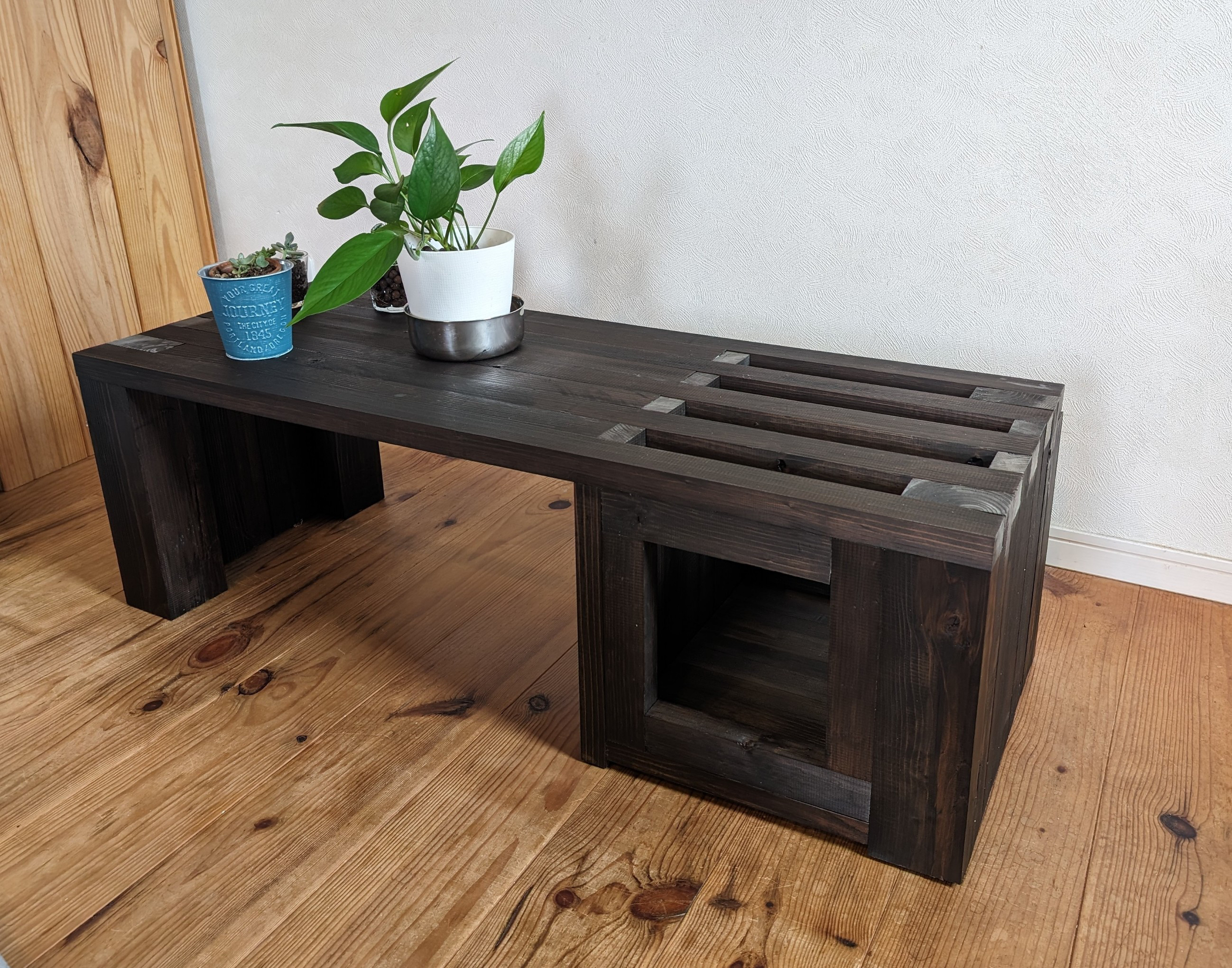 新春お買得　在庫一掃　ペットのお部屋付きテーブル 17,679円