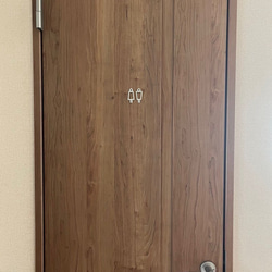 ルームサイン プレート トイレ ステッカータイプ おしゃれ インテリア 新生活 トイレサイン トイレマーク 8枚目の画像