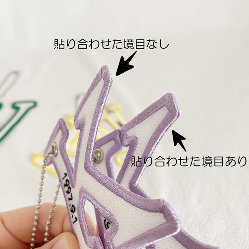 イニシャルキーホルダー 2文字セット 推し活に♪ キーホルダー