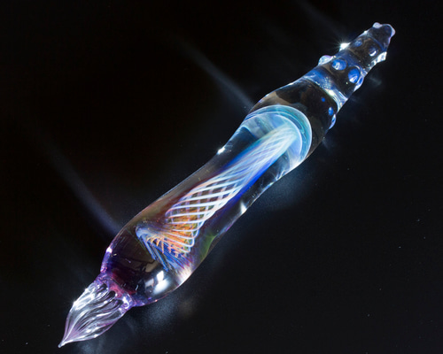 ガラスペン　月海月 ガラスペン 海月 ボロシリケイトガラス製 gp5 ペン・筆記用具