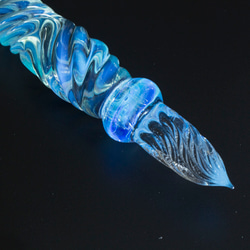 ガラスペン ねじペン ボロシリケイトガラス製 gp11 4枚目の画像