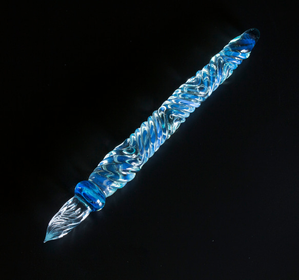 ガラスペン ねじペン ボロシリケイトガラス製 gp11 1枚目の画像