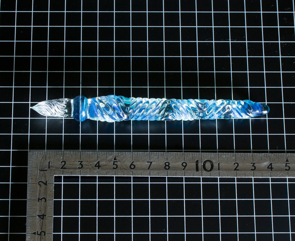 ガラスペン ねじペン ボロシリケイトガラス製 gp11 7枚目の画像