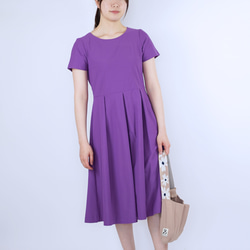 スカート丈+11cm以上】アーミッシュ風シンプルワンピース