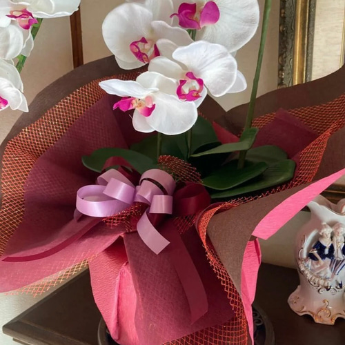光触媒 人工観葉植物 ウォールグリーン フェイクグリーン 胡蝶蘭