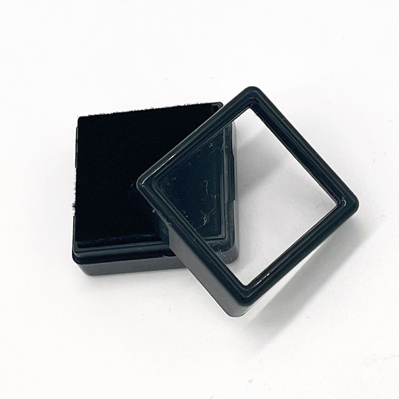 ルースケース（黒）約3×3cm 1枚目の画像