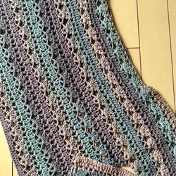 手編み直線セーター 2枚目の画像