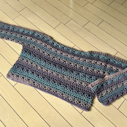 手編み直線セーター 1枚目の画像
