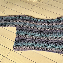 手編み直線セーター 3枚目の画像