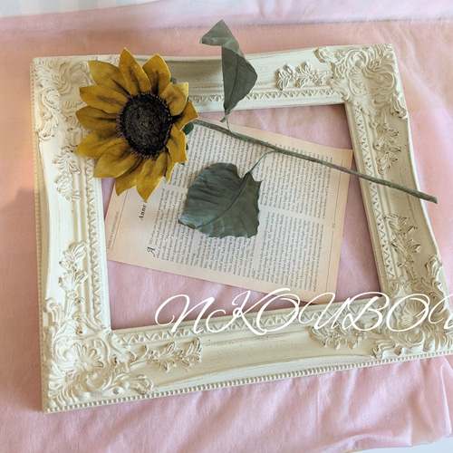 まゆみはん様・オーダー創作染の花ひまわり まゆみはん様・オーダー創作染の花ひまわり アート・写真