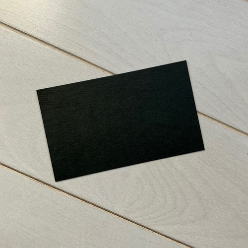 20枚/50枚/100枚 無地カード 黒 台紙 プライスカード 名刺サイズ 91