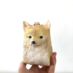 柴犬のアートな雫カードケース♪1381Creema限定 1枚目の画像