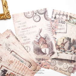 コラージュ素材 ジャンクジャーナル おすそ分け ビンテージチケット