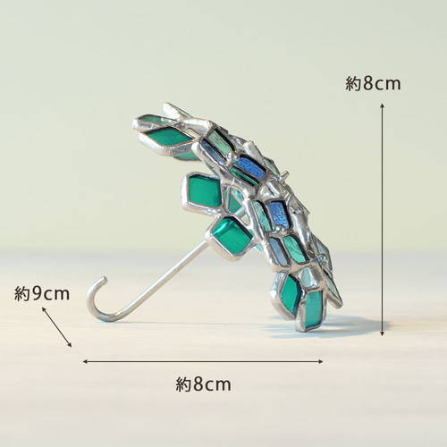 ステンドグラス＊紫陽花のオブジェ 紫陽花のミニランプ ステンドグラス - - Atelier Joinus