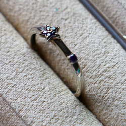 SALE　キュービックジルコニア　シンプルリング　指輪　14号　2個セット 4枚目の画像