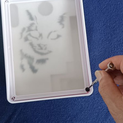３D切り絵LEDライトボックス「ペット手元供養」シリーズ　DIY 5枚目の画像