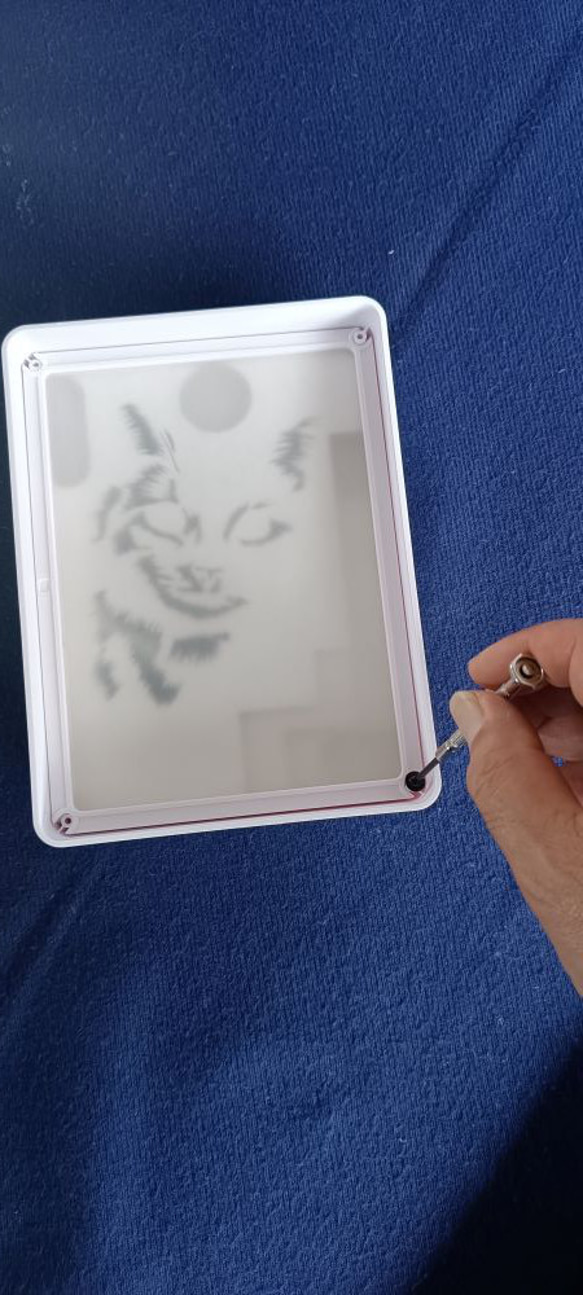 ３D切り絵LEDライトボックス「ペット手元供養」シリーズ　DIY 5枚目の画像