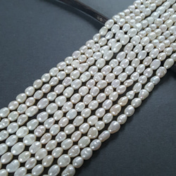 本真珠　淡水バロックパールペアルース　ブラウンメタリックカラーDB364 淡水パール パープル バロック 8.5～9mm | beads lot