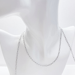 ucg48 [2M] 線徑約 0.7mm / 約 6mm * 2.5mm 銀色設計鏈條單獨販售 第5張的照片