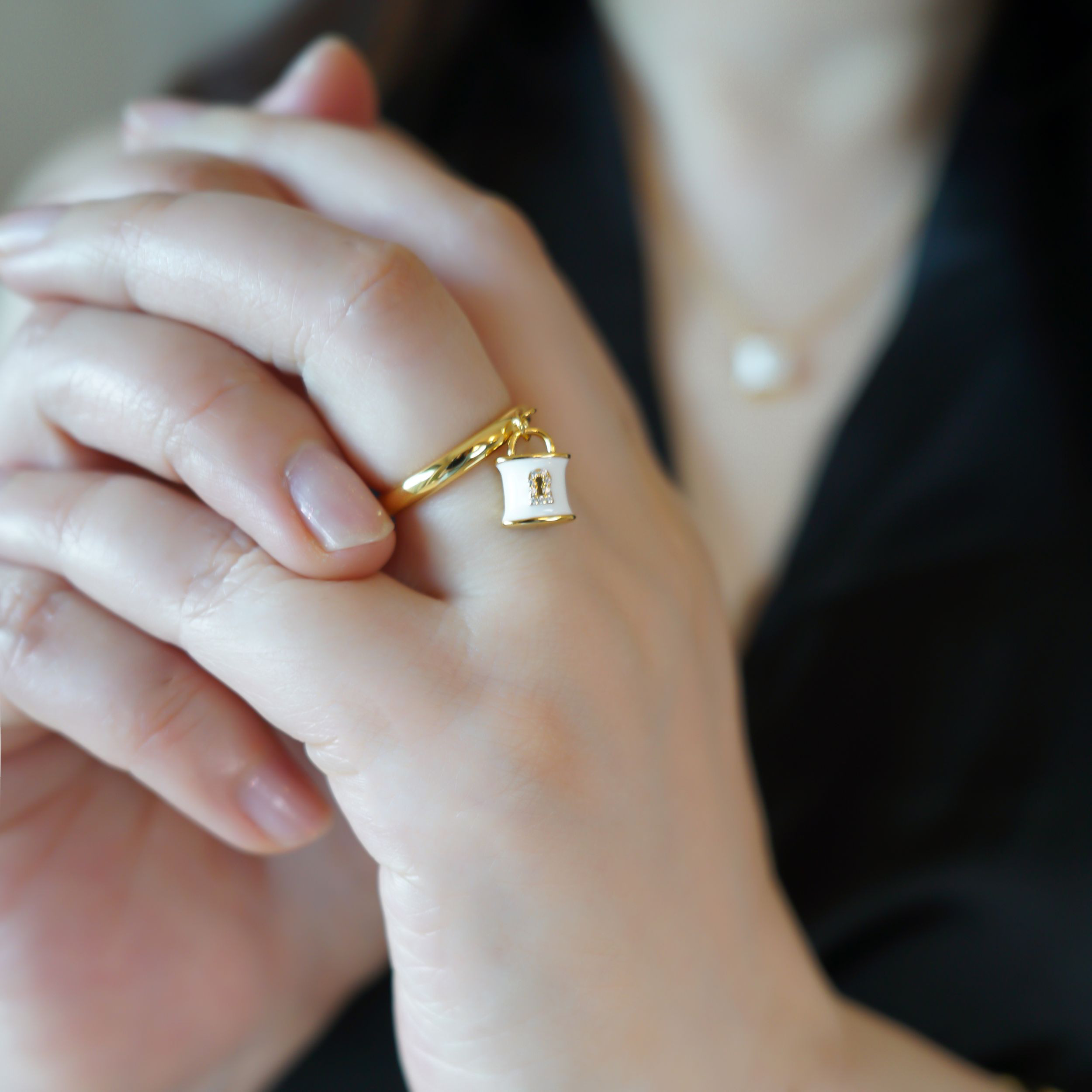 ロックチャームリング 即発送可 20240624-15