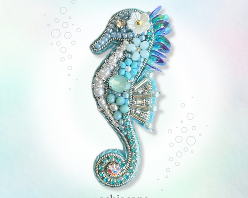 Wave Rider Beaded Turtle Crossbody Handbag - Mary Frances